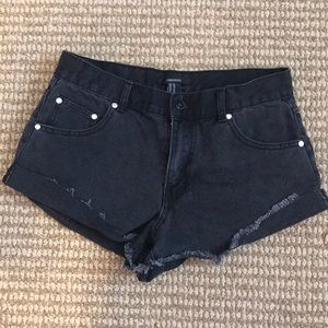Forever 21 black shorts